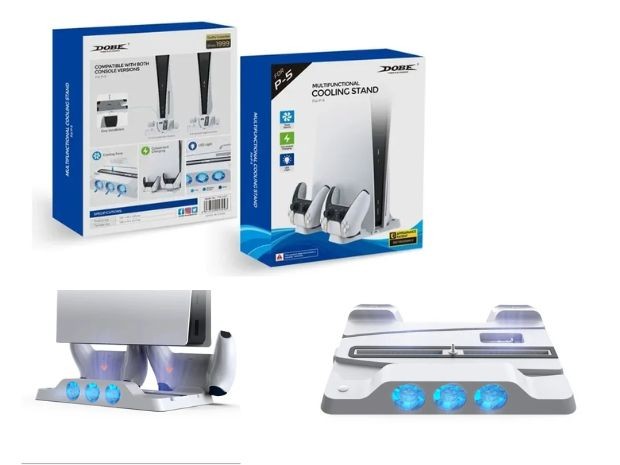 &u+ BASE CARGADORA JOYSTICK PS5 REFRIGERANTE (6506B)